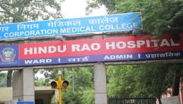Doctors Strike Work in Delhi's Hindu Rao
