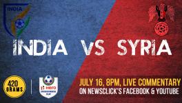India vs Syria Football Match Intercontinental Cup Live Football Score: IND Look for Face-Saving Win vs SYR