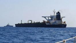 Iranian supertanker Grace 1 seized by British Navy off Gibralter, July 5, 2019