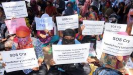 Pondicherry University Students on Indefinite Hunger Strike
