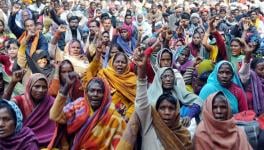 Protest in Lucknow Against Sonbhadra Tribal Killings