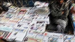 Newspapers in Kashmir Trapped