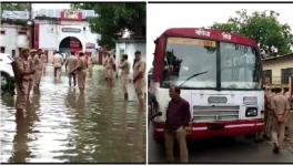 Flood Water Enters 100-Year-Old Ballia Jail