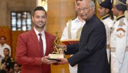 Gaurav Gill receives the Arjuna Award