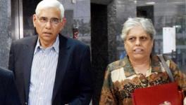BCCI Committee of Administrators (CoA) members Vinod Rai and Diana Edulji.
