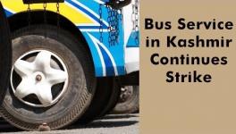 Bus Service Strike in Kashmir 