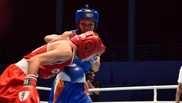 Indian boxer Jamuna Boro at AIBA World Women’s Boxing Championships