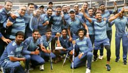 Karnataka Cricket Team, the 2019 Vijay Hazare Trophy champions