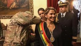 Bolivia's ‘interim president’ Jeanine Áñez 