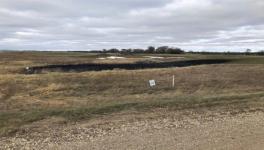 The leak of oil from the Keystone pipeline was discovered by the water quality division of the North Dakota State. Photo: Taylor DeVries / North Dakota Department of Environmental Quality