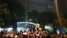 A Night of Protest in Delhi