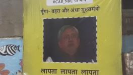 Posters Questioning Nitish Kumar