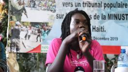 Over 100 Haitian and international delegates have been participating in the International Colloquium “Occupation, Sovereignty, Solidarity: Towards a People’s Tribunal on Crimes of the MINUSTAH in Haiti". Photo: Alba Movimientos Haiti