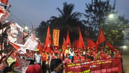 West Bengal Workers March 283 km 