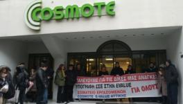 Greece Telecom Workers Strike
