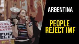 Argentina IMF Protest
