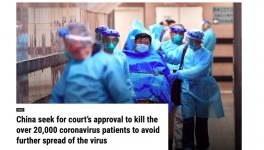 China not seeking court approval to kill 20,000 coronavirus patient