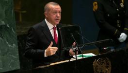 Turkey President Recep Tayyip Erdogan at the UN General Assembly meeting in New York