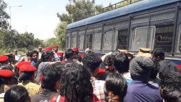 Pondicherry Varsity: Students Protesting