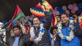 MAS candidates leading in opinion polls in Bolivia general elections.