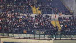 Atalanta vs Valencia UEFA Champions League football match at the San Siro, the Game Zero of Covid-19 pandemic in Italy