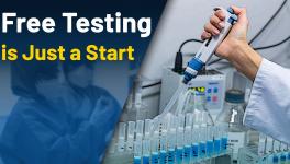 Free test of COVID in India