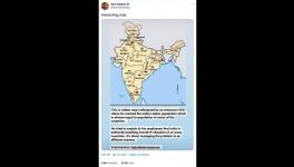 Old Map of India Shared to Praise PM Modi on Tackling Coronavirus