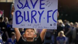Bury FC and English football smaller clubs financial crisis