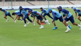 Indian cricket team players training post Covid-19 lockdown