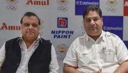 In conflict: IOA president Narinder Batra and secretary generay Rajeev Mehta