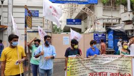 Students Protest Across West Bengal Demanding Fee Waiver