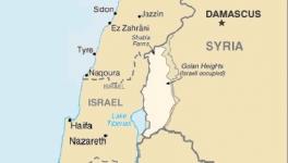 Map showing the occupied Golan Heights. (Photo: Wikimedia)