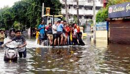 Heavy Waterlogging in Patna Drills