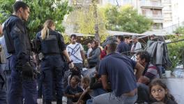 Recently, refugees staged a protest in Athens against their eviction from accommodation facilities.