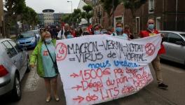 French Health Workers Stage Another Protest Demanding Resources to Save Hospitals