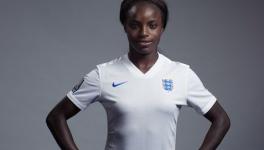 Former England football team striker Eniola Aluko