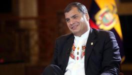 Former president of Ecuador Rafael Correa