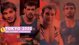 Indian wrestling team Olympic trials for 74kg freestyle segment