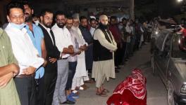 Funeral of Babar Qadri in Srinagar