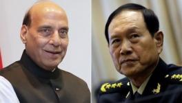 Rajnath Singh and Chinese Defence Minister General Wei Fenghe