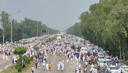 Haryana Farmers Block National Highway 