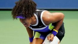 Naomi Osaka hamstring injury