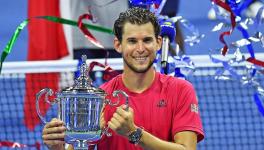 Thiem became the first player born in the 90s to win a Grand Slam and the first outside of the 'Big Three' to do so in four years. (Picture courtesy: US Open/Twitter)