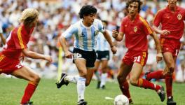 Diego Maradona no more