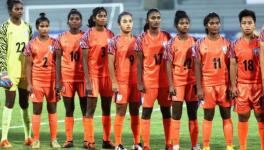 Indian women's U17 world cup team players