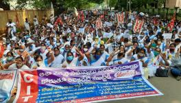 2000 ASHAs Detained in AP during Protest Demanding Implementation of NHM Norms