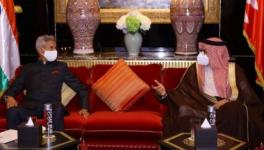 Bahrain’s Foreign Minister Abdullatif bin Rashid Al Zayani (R) received External Affairs Minister S. Jaishankar, Manama, Dec 24, 2020