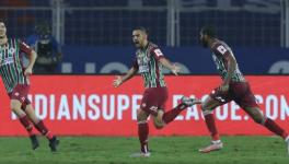 David Williams of ATK Mohun Bagan team in the ISL