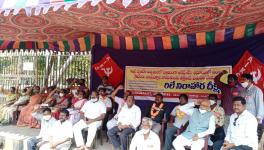 Hunger Strike Demanding Release of Farmers Arrested for Protesting Against Divis Plant