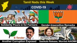TN This Week: Statewide Support for Farmers, AIADMK Govt ‘Pre-Fixing Tenders’, Poor Performance of COVID-19 Vaccination Drive